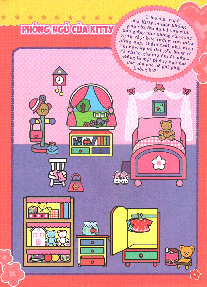 Bộ Hello Kitty - Bộ Sưu Tập 1000 Đề Can - Thế Giới Ngọt Ngào - Ảnh 10