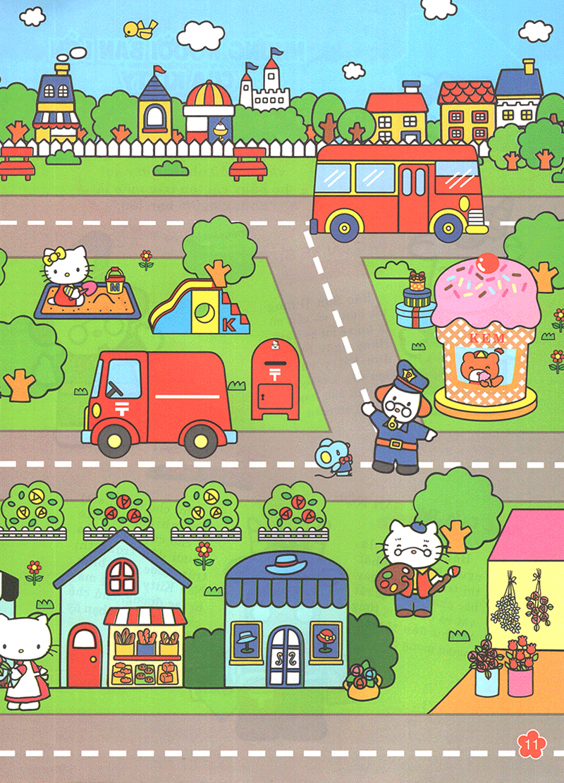 Bộ Hello Kitty - Bộ Sưu Tập 1000 Đề Can - Thế Giới Ngọt Ngào - Ảnh 12