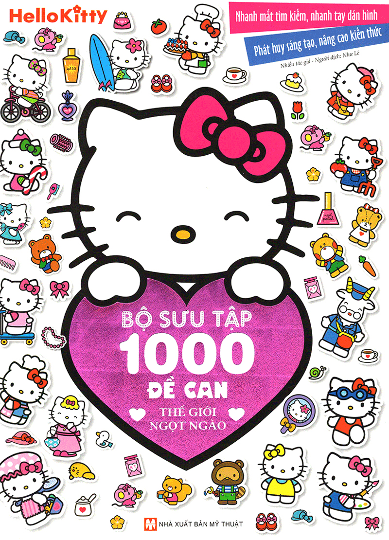 Bộ Hello Kitty - Bộ Sưu Tập 1000 Đề Can - Thế Giới Ngọt Ngào - Ảnh 2