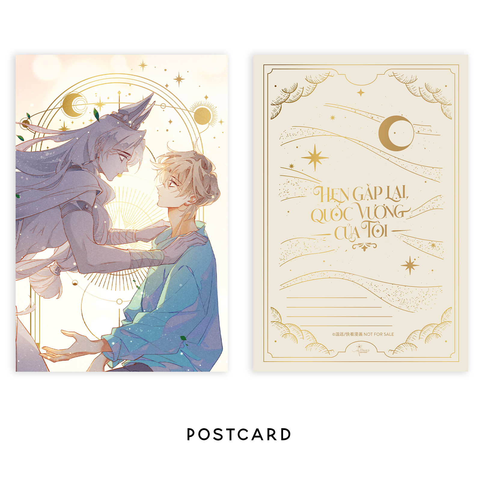 Bo
						
										
										Hen Gap Lai, Quoc Vuong Cua Toi - Tap 1 - Tang Kem Postcard - Ảnh 4