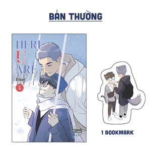 bộ here u are - tập 5 - tặng kèm bookmark bế hình nhân vật - Ảnh 2