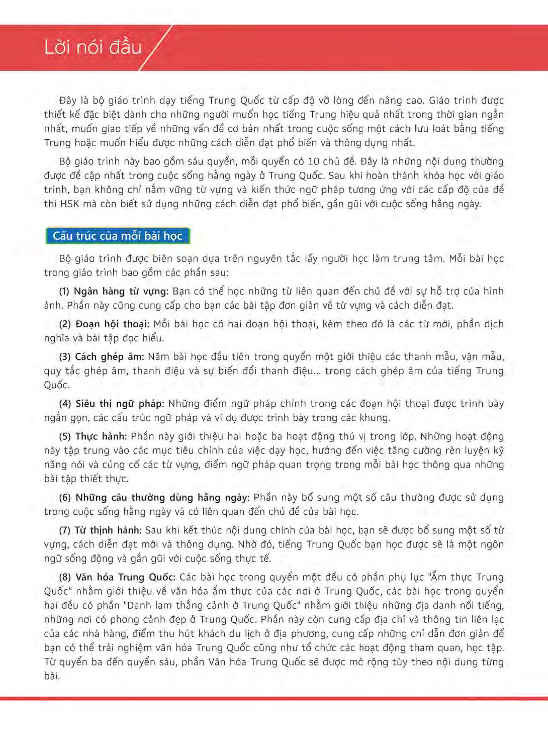 bộ hi! china 2 - giáo trình tiếng trung giao tiếp - tập 2 - Ảnh 5