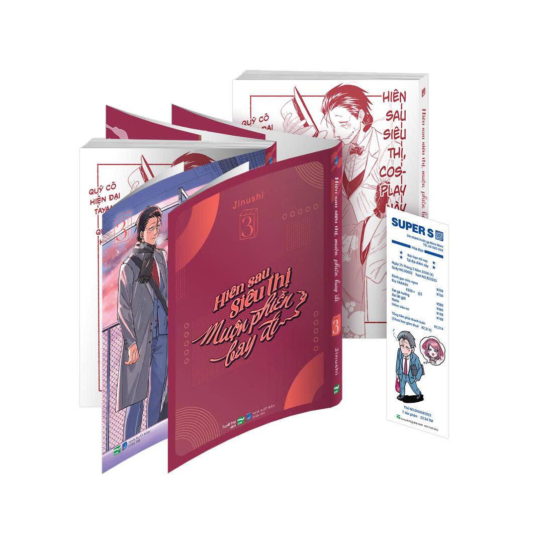 Bộ
Hiên Sau Siêu Thị Muộn Phiền Bay Đi - Tập 3 - Bản Đặc Biệt - Tặng Kèm Bìa Extra + Bookmark Hóa Đơn - Ảnh 2