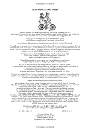 bộ hilde cracks the case #2: bear on the loose! - Ảnh 4