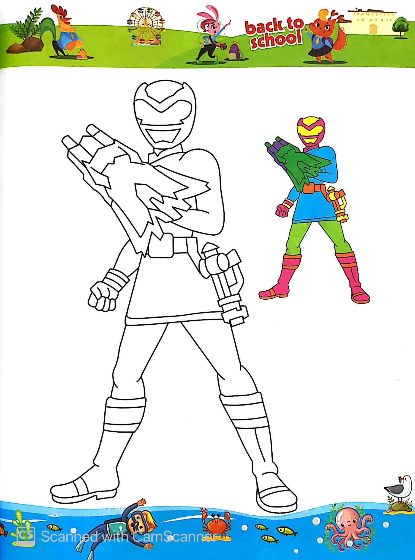 bộ hình dán sticker - bé tập tô màu - quyển 10 - Ảnh 7