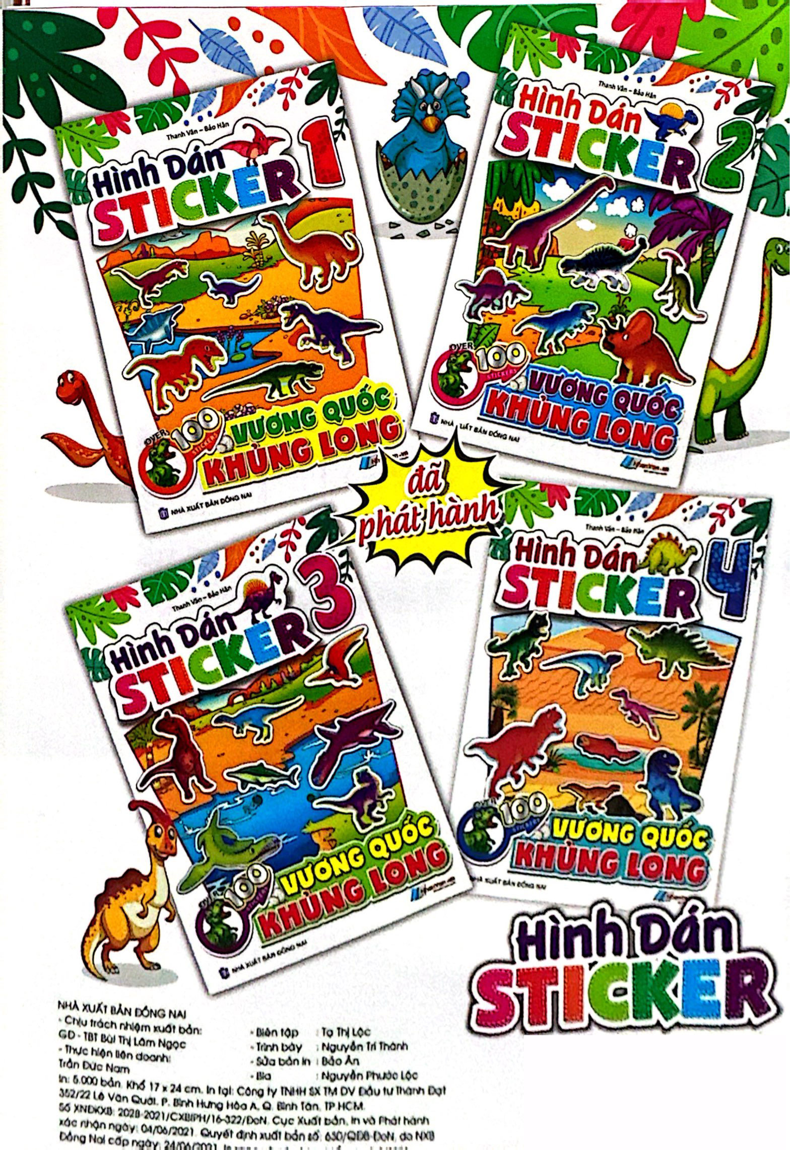 Bo
						
										
										Hinh Dan Stickers - Vuong Quoc Khung Long - Tap 1 - Ảnh 4