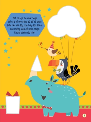 bộ hình dán thông minh - thế giới động vật vui nhộn 1 - Ảnh 4