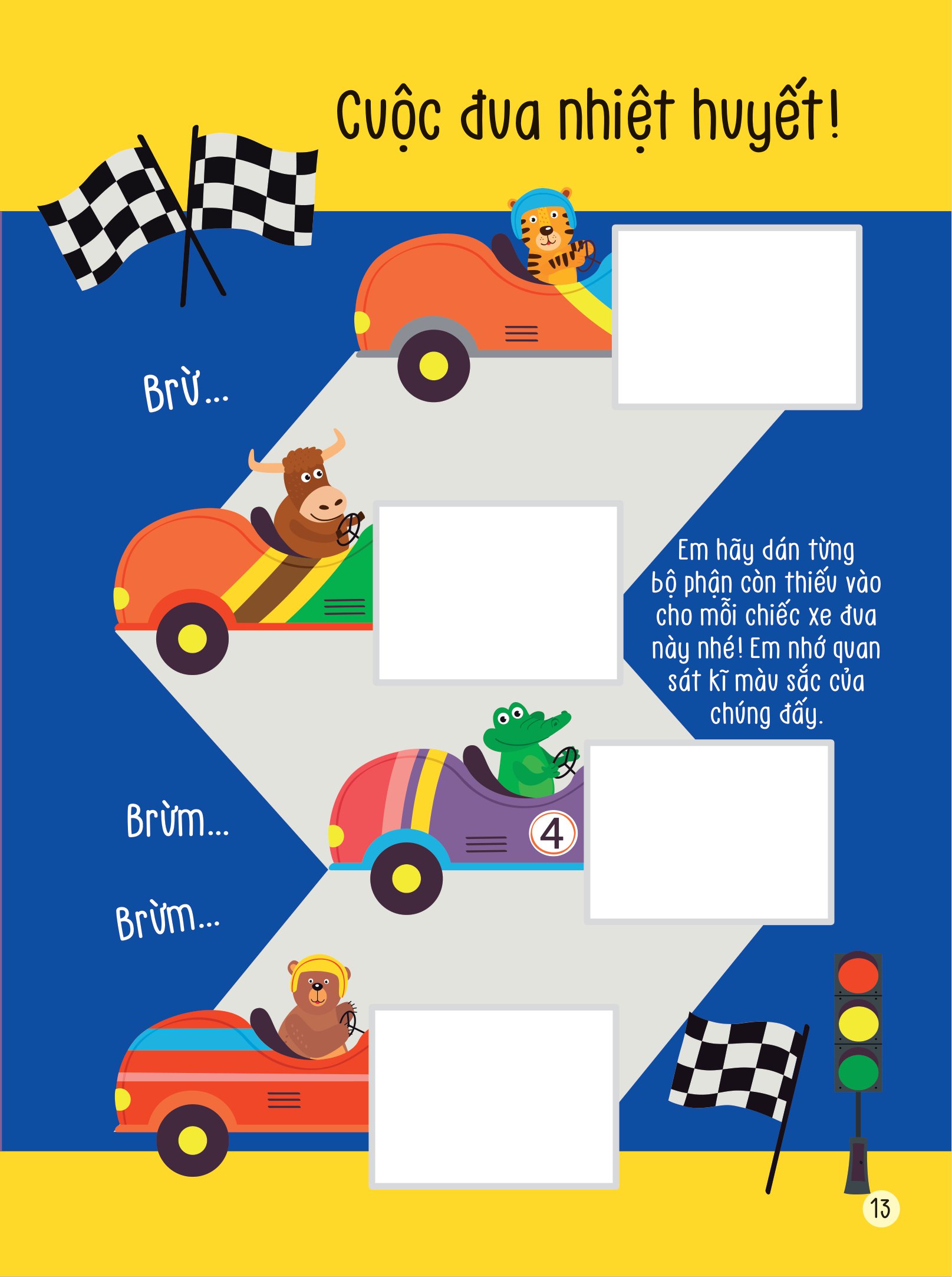 bộ hình dán thông minh - thế giới động vật vui nhộn 2 - Ảnh 14