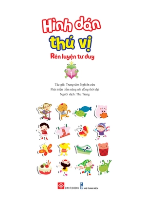 bộ hình dán thú vị, rèn luyện tư duy 1 - Ảnh 2