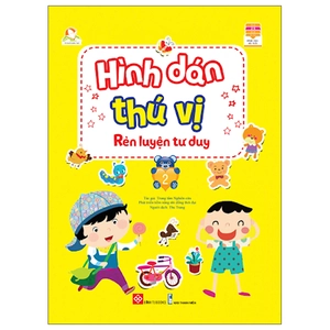bộ hình dán thú vị, rèn luyện tư duy 2