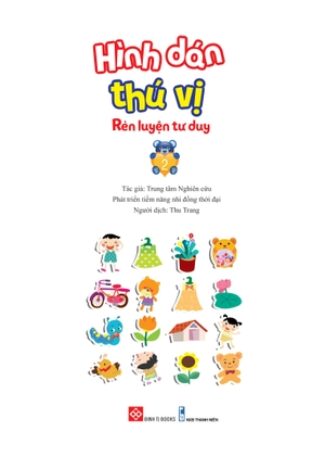 bộ hình dán thú vị, rèn luyện tư duy 2 - Ảnh 2