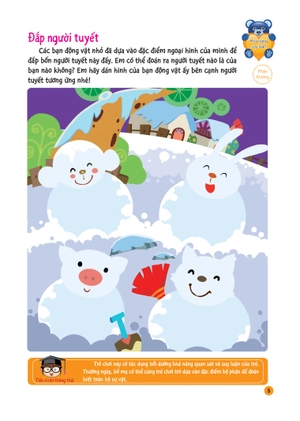 bộ hình dán thú vị, rèn luyện tư duy 2 - Ảnh 6