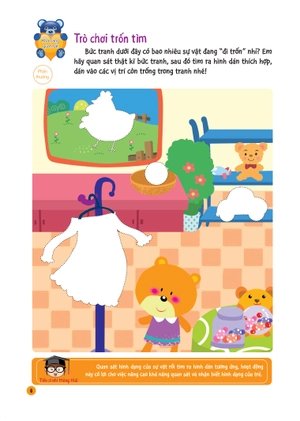 bộ hình dán thú vị, rèn luyện tư duy 2 - Ảnh 7