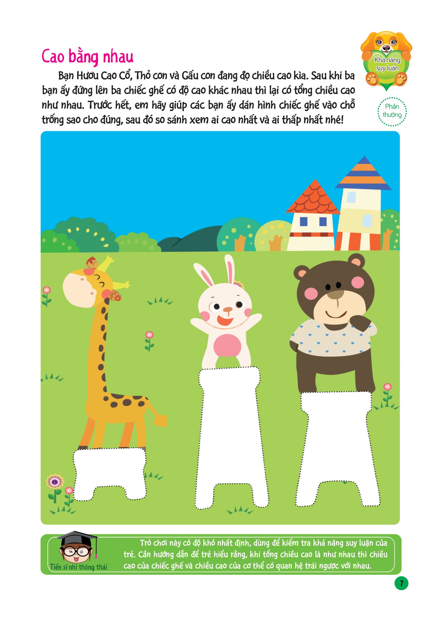 bộ hình dán thú vị, rèn luyện tư duy 4 - Ảnh 8