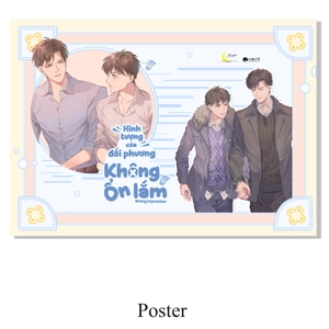 bộ hình tượng của đối phương không ổn lắm - wrong impression - tập 2 - bản đặc biệt - tặng kèm bookmark + postcard + poster a3 - Ảnh 5