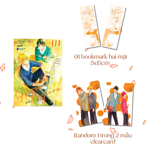 Bộ Hirano Và Kagiura - Tập 1 - Tặng Kèm Bookmark Hai Mặt + Random 1 Trong 2 Mẫu Clearcard