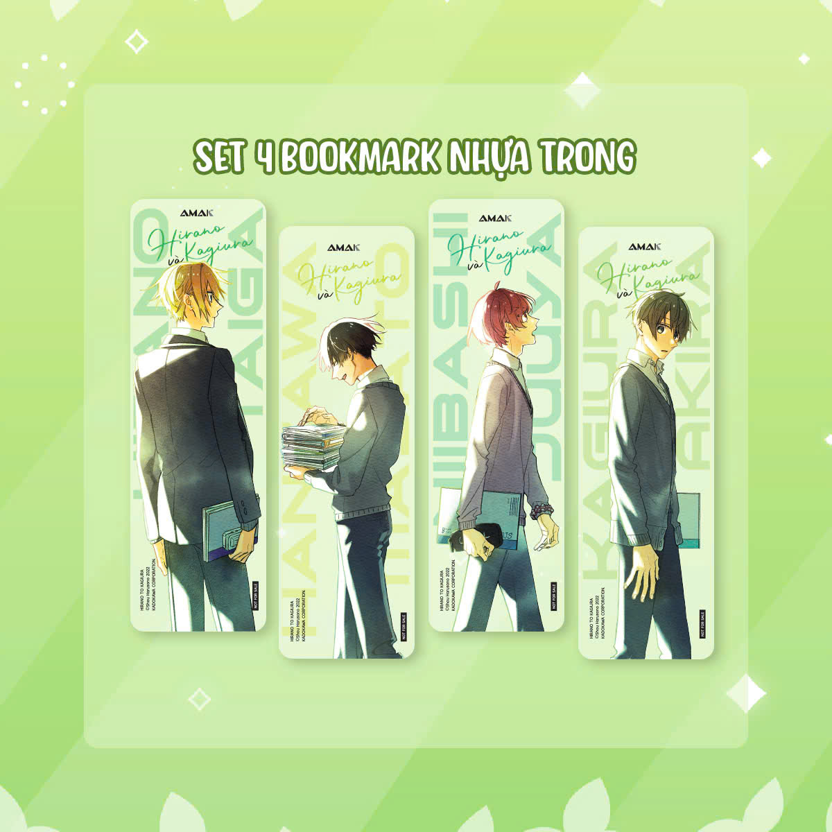 Bộ
Hirano Và Kagiura - Tập 3 - Tặng Kèm Set 4 PVC Bookmark + Postcard - Ảnh 3