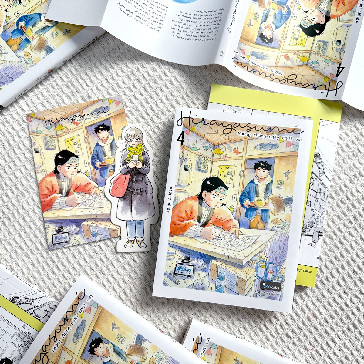 Bộ Hirayasumi - Những Tháng Ngày Chơi Vơi - Tập 4 - Tặng Kèm Bookmark Nhân Vật + Postcard Bồi Cứng - Ảnh 4
