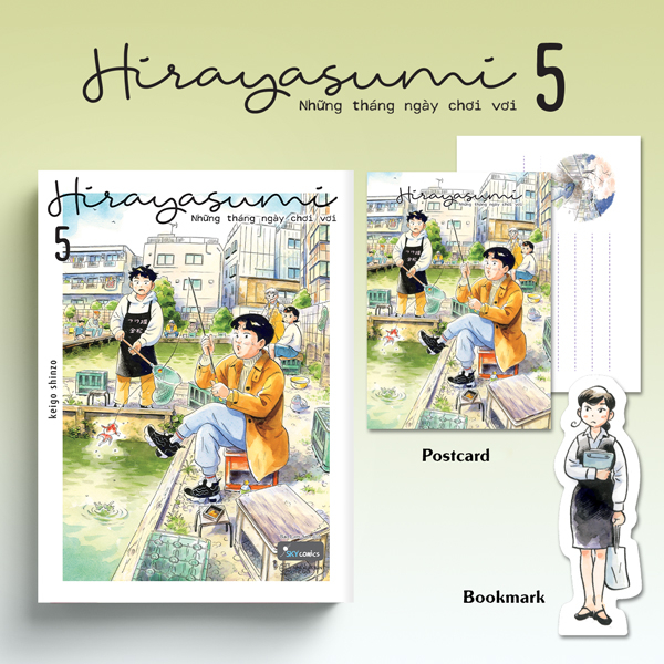 Bộ Hirayasumi - Những Tháng Ngày Chơi Vơi - Tập 5 - Tặng Kèm Bookmark Nhân Vật + Postcard Bồi Cứng