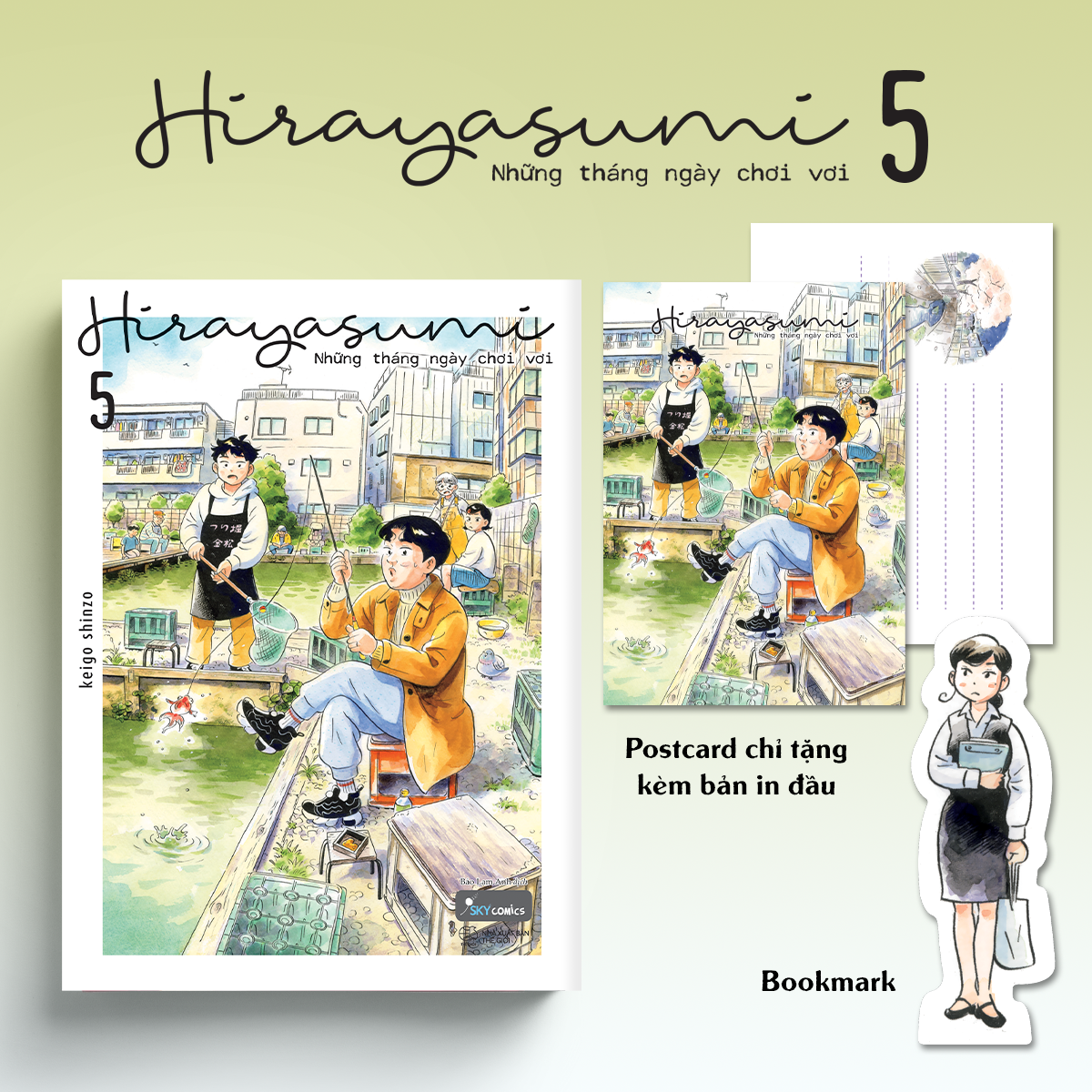 Bộ Hirayasumi - Những Tháng Ngày Chơi Vơi - Tập 5 - Tặng Kèm Bookmark Nhân Vật + Postcard Bồi Cứng - Ảnh 2