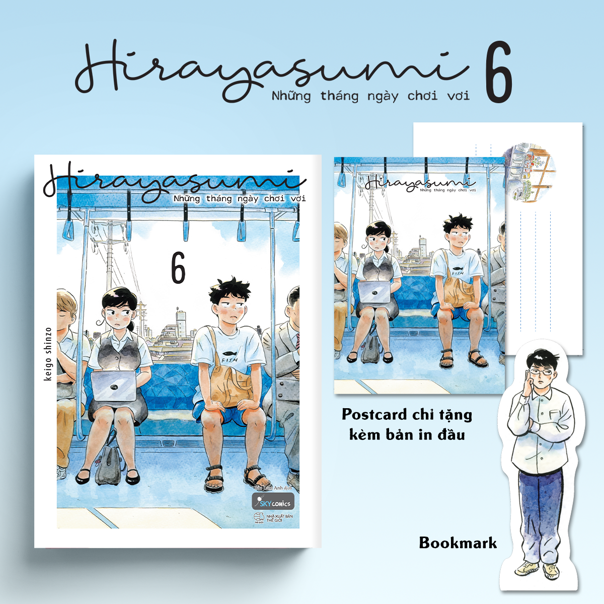 Bộ Hirayasumi - Những Tháng Ngày Chơi Vơi - Tập 6 - Tặng Kèm Bookmark Nhân Vật + Postcard Bồi Cứng - Ảnh 2