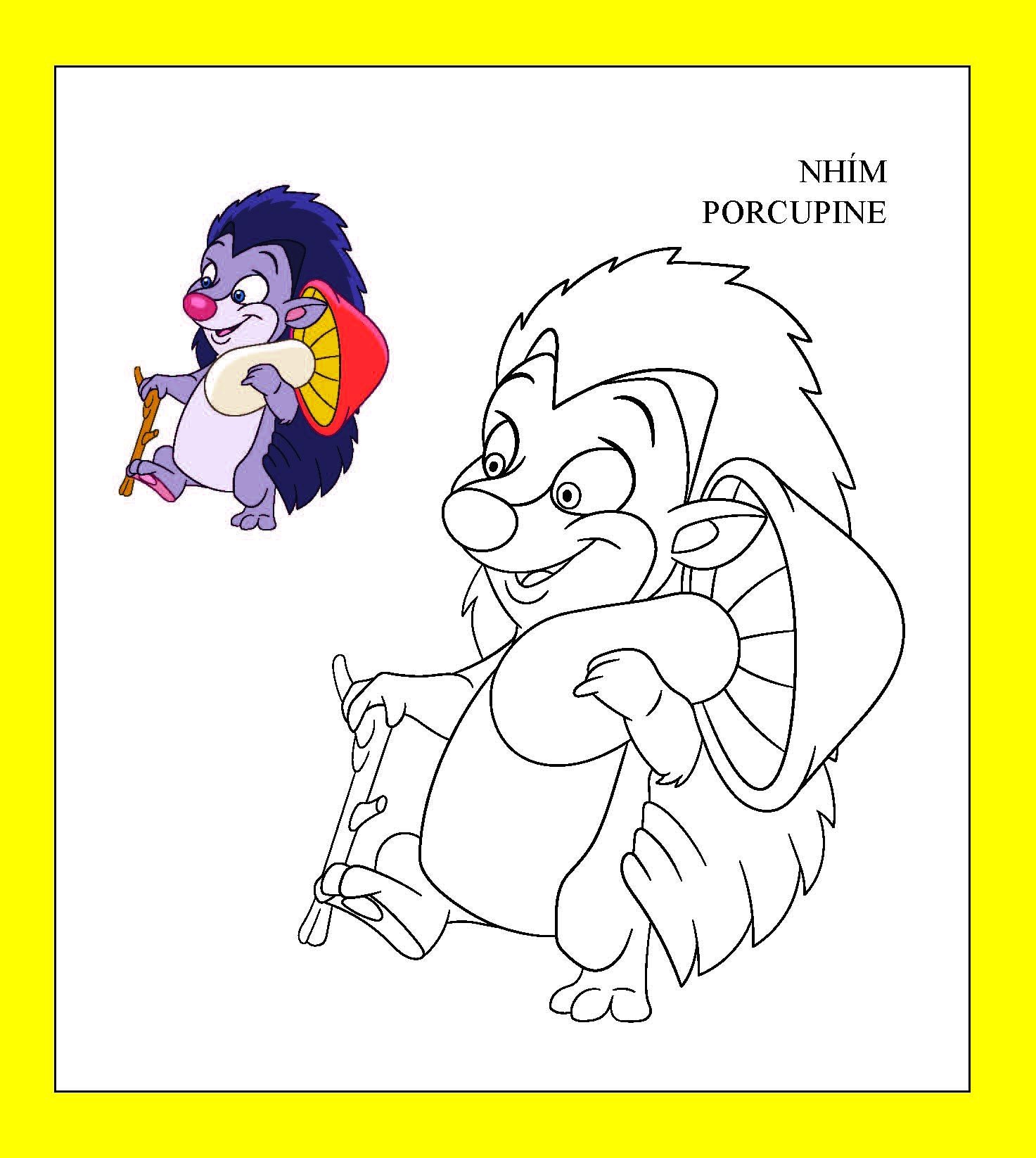 bộ họa sĩ nhí tô màu - loài vật 1 (tái bản 2023) - Ảnh 3