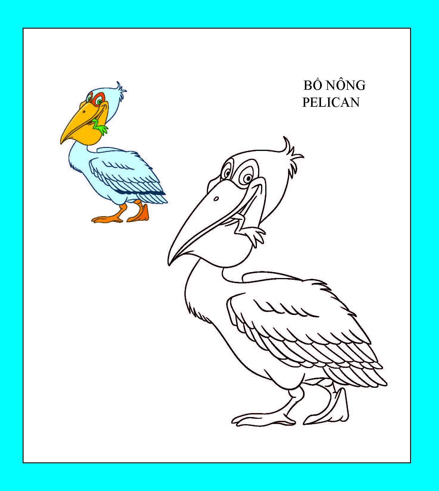 bộ họa sĩ nhí tô màu - loài vật 1 (tái bản 2023) - Ảnh 5