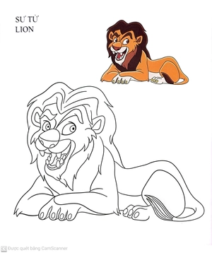 bộ họa sĩ nhí tô màu - loài vật (2) - Ảnh 3