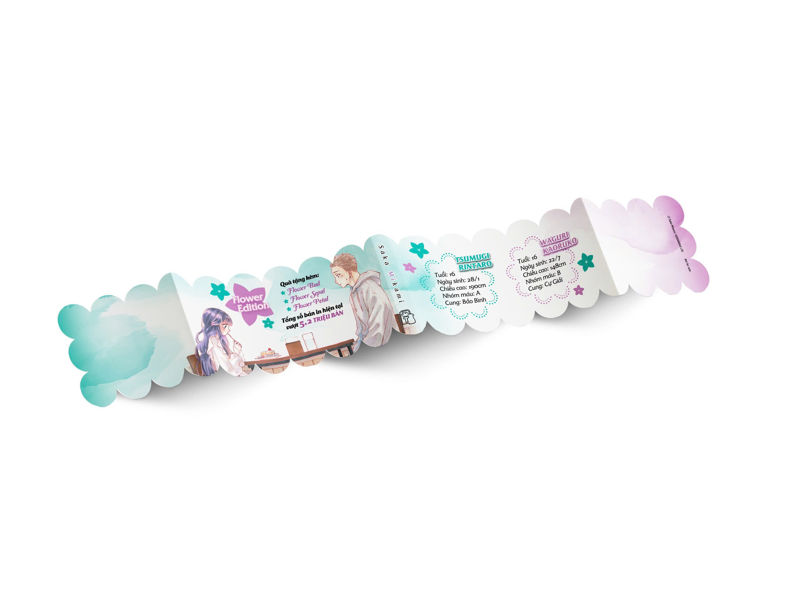 Bộ Hoa Thơm Kiêu Hãnh - Tập 1 - Flower Edition - Tặng Kèm Bìa Đặc Biệt + Obi + Trang Màu + Card PVC "Nụ Hoa Chớm Nở" + Móc Khóa Mica + Bộ Ghép Hình - Ảnh 4