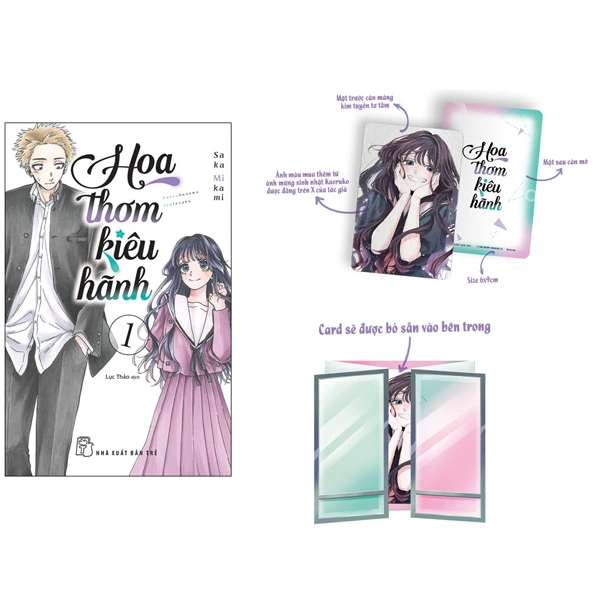Bộ Hoa Thơm Kiêu Hãnh - Tập 1 - Tặng Kèm Bìa Rời Cán Bóng + Card "Hoa Nở" + Thiệp Giấy "Cửa Sổ Phía Bên Kia"