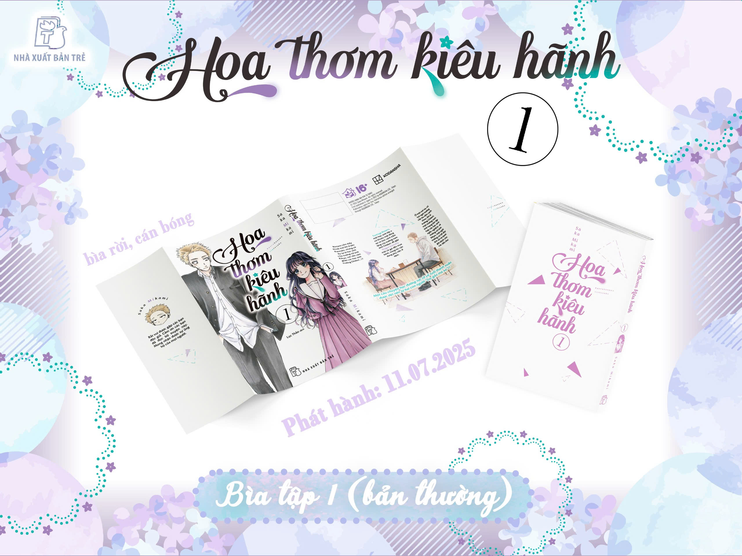 Bộ Hoa Thơm Kiêu Hãnh - Tập 1 - Tặng Kèm Bìa Rời Cán Bóng + Card "Hoa Nở" + Thiệp Giấy "Cửa Sổ Phía Bên Kia" - Ảnh 3
