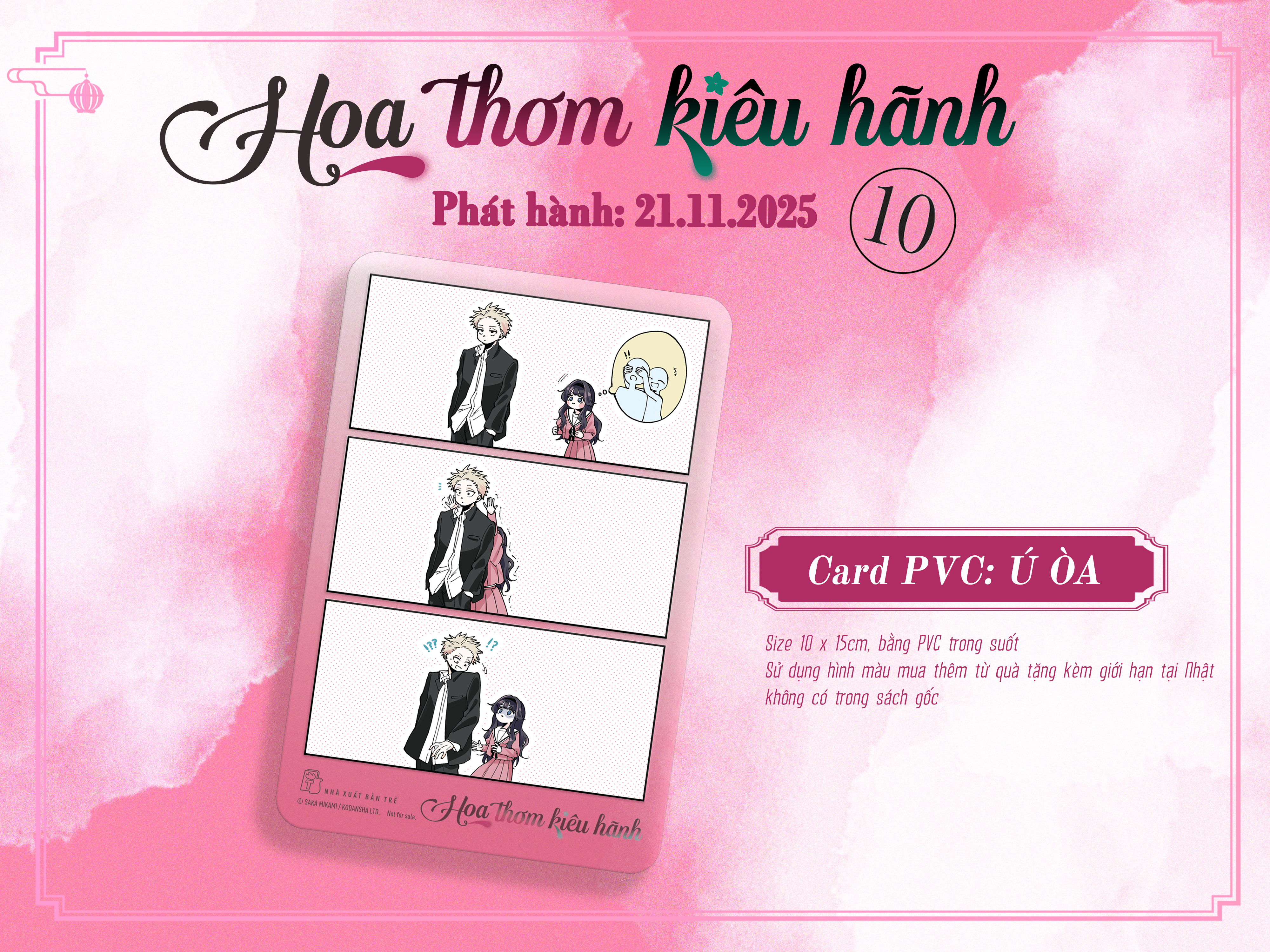 Bộ Hoa Thơm Kiêu Hãnh - Tập 10 - Tặng Kèm Card PVC - Ảnh 4