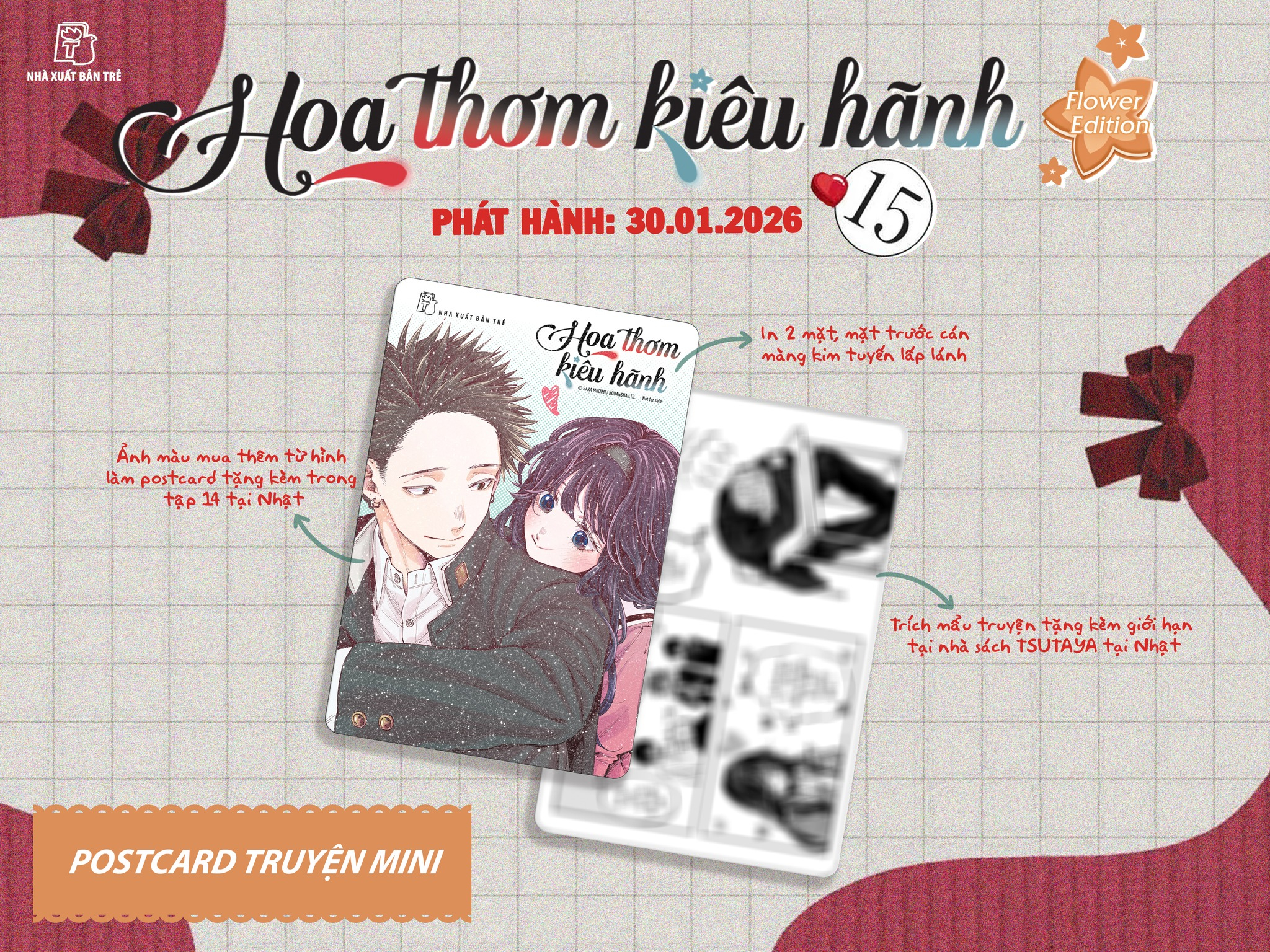 Bộ
						
										
										Hoa Thơm Kiêu Hãnh - Tập 15 - Flower Edition - Tặng Kèm Card Giấy + Postcard Truyện Mini + Móc Khóa Acrylic + Hộp Giấy Đựng Quà - Ảnh 6