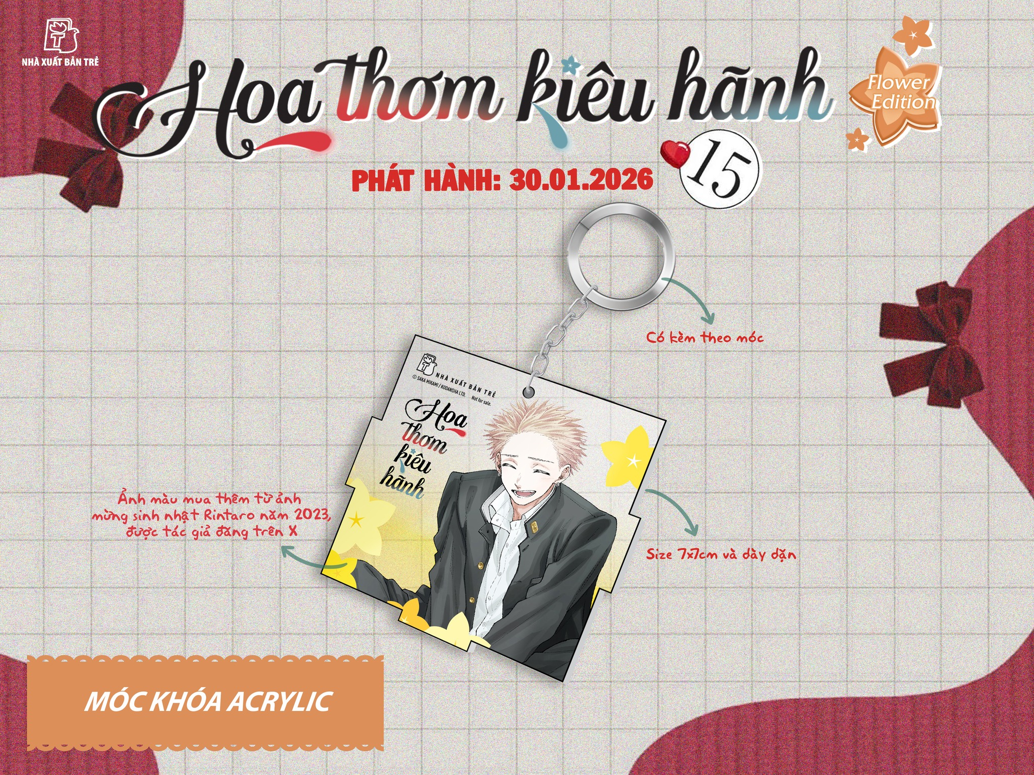 Bộ
						
										
										Hoa Thơm Kiêu Hãnh - Tập 15 - Flower Edition - Tặng Kèm Card Giấy + Postcard Truyện Mini + Móc Khóa Acrylic + Hộp Giấy Đựng Quà - Ảnh 7