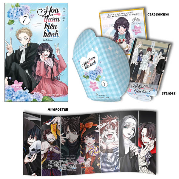 Bộ Hoa Thơm Kiêu Hãnh - Tập 7 - Mikami Edition - Tặng Kèm Card Shikishi + Standee Mica + Mini Poster + Bao Đựng Quà