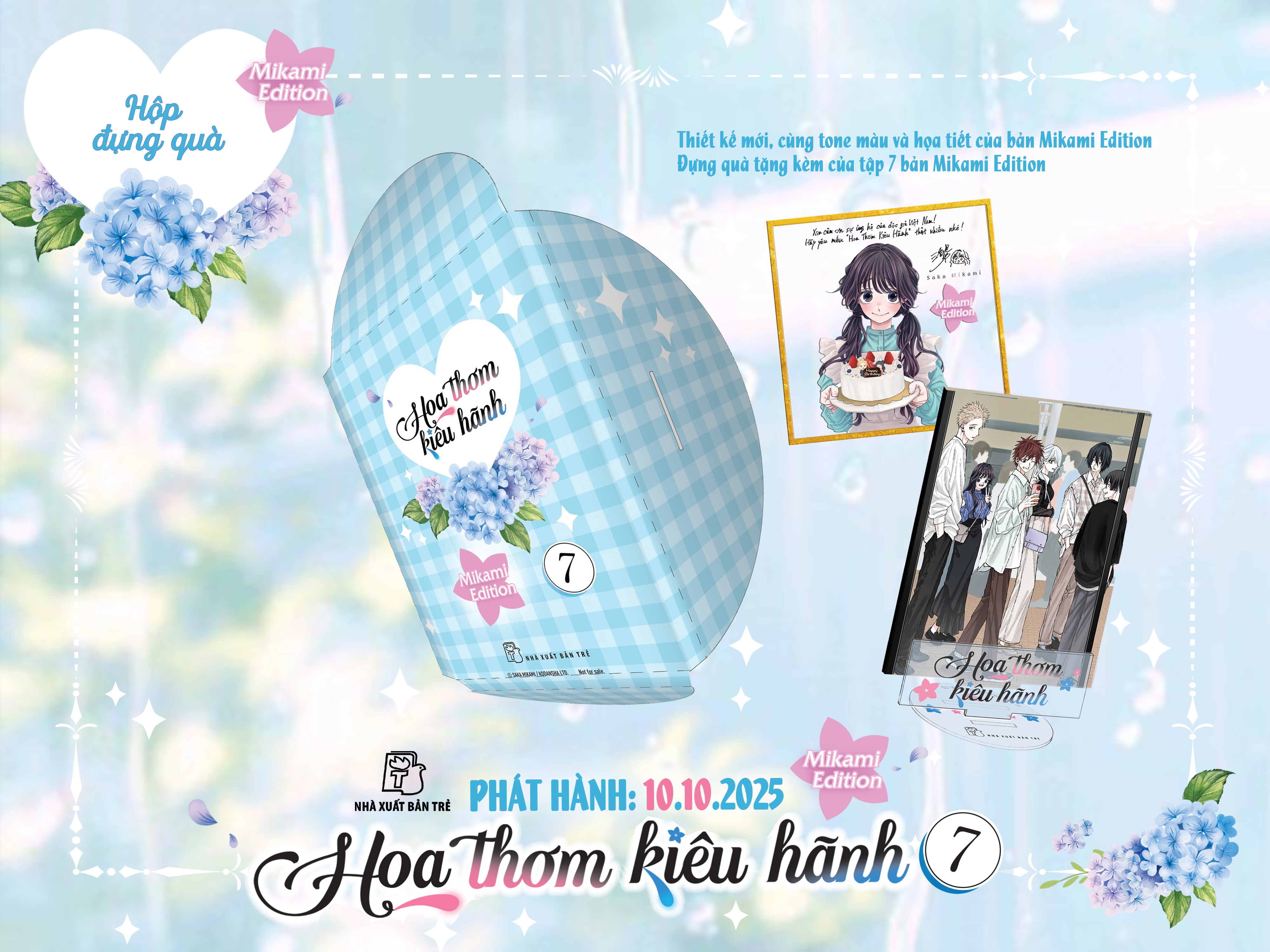 Bộ Hoa Thơm Kiêu Hãnh - Tập 7 - Mikami Edition - Tặng Kèm Card Shikishi + Standee Mica + Mini Poster + Bao Đựng Quà - Ảnh 7
