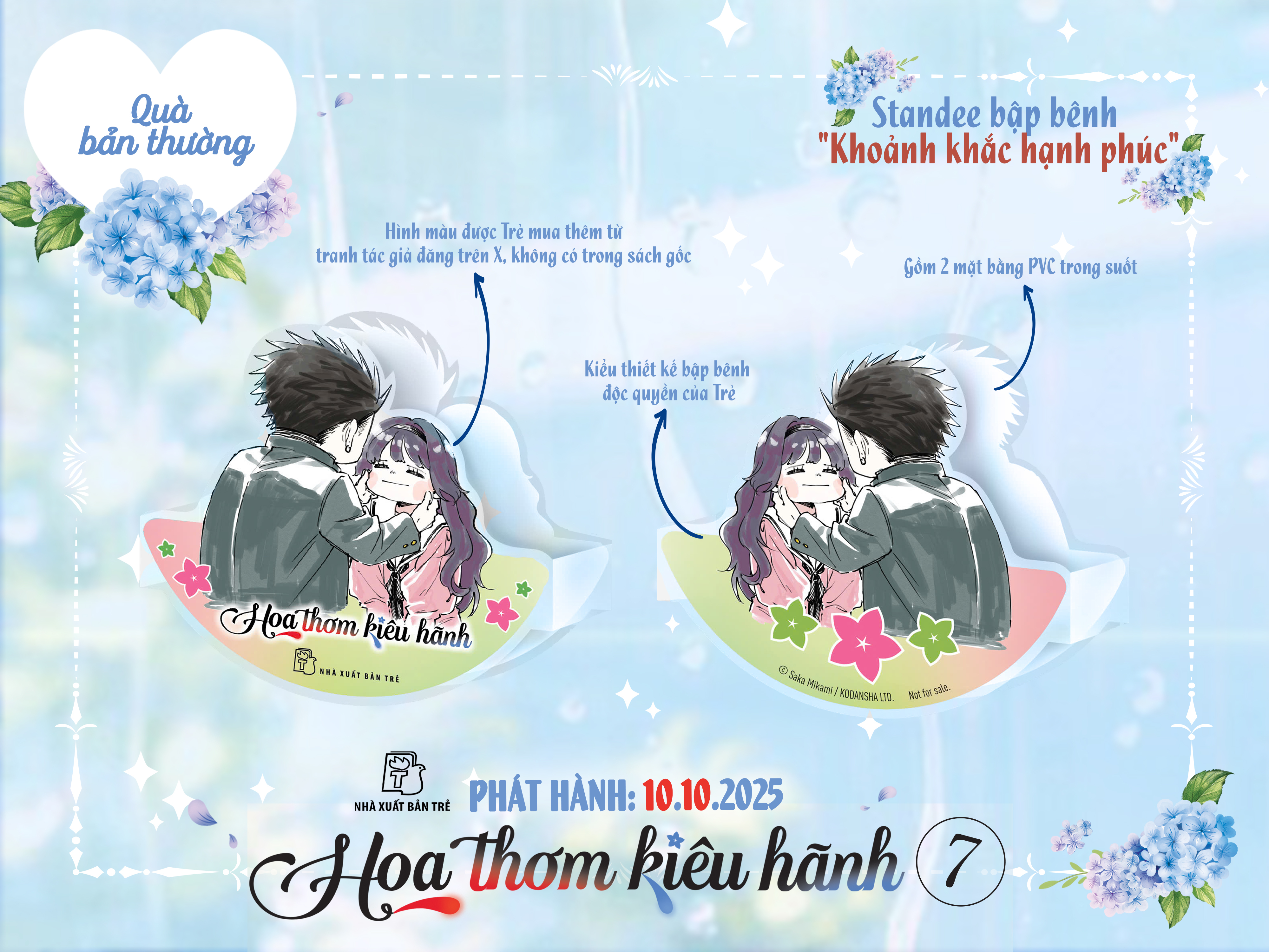 Bộ Hoa Thơm Kiêu Hãnh - Tập 7 - Tặng Kèm Standee PVC Bập Bênh - Ảnh 3