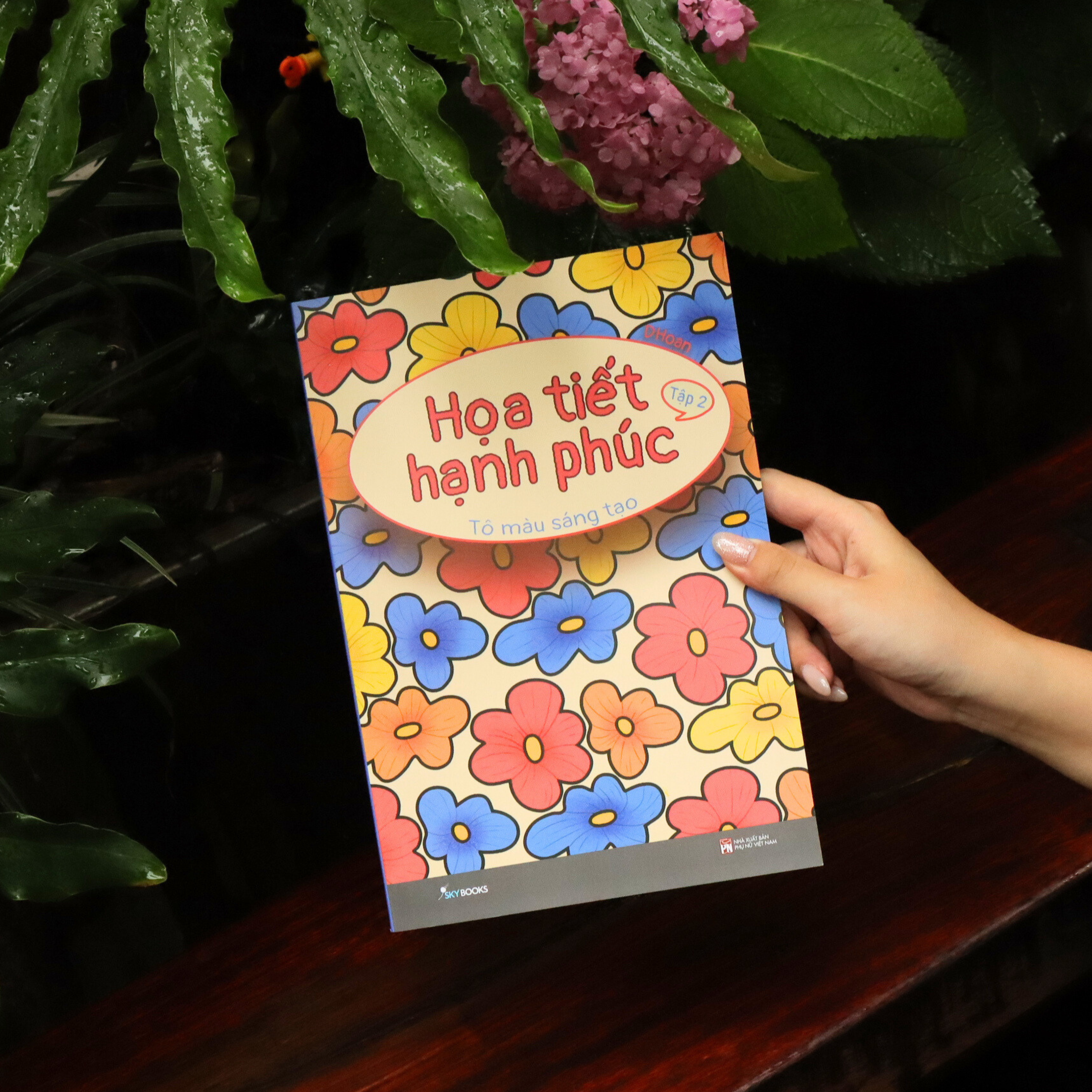 Bộ Họa Tiết Hạnh Phúc - Tô Màu Sáng Tạo - Tập 2 - Ảnh 3