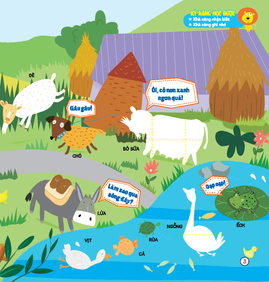 Bộ Hoàn Thiện Kỹ Năng 3-7 Tuổi - Bóc Dán Hình Thông Minh - Động Vật Đáng Yêu - Ảnh 5