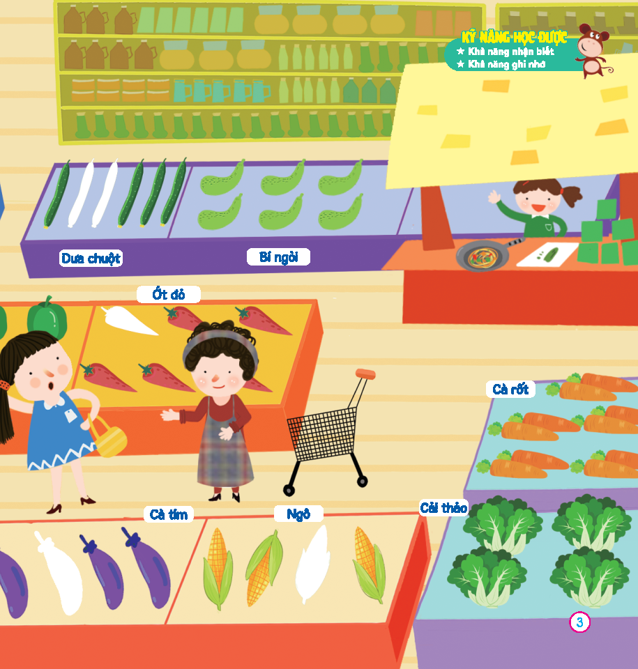 Bộ Hoàn Thiện Kỹ Năng 3-7 Tuổi - Bóc Dán Hình Thông Minh - Rau, Củ, Quả Yummy! - Ảnh 5
