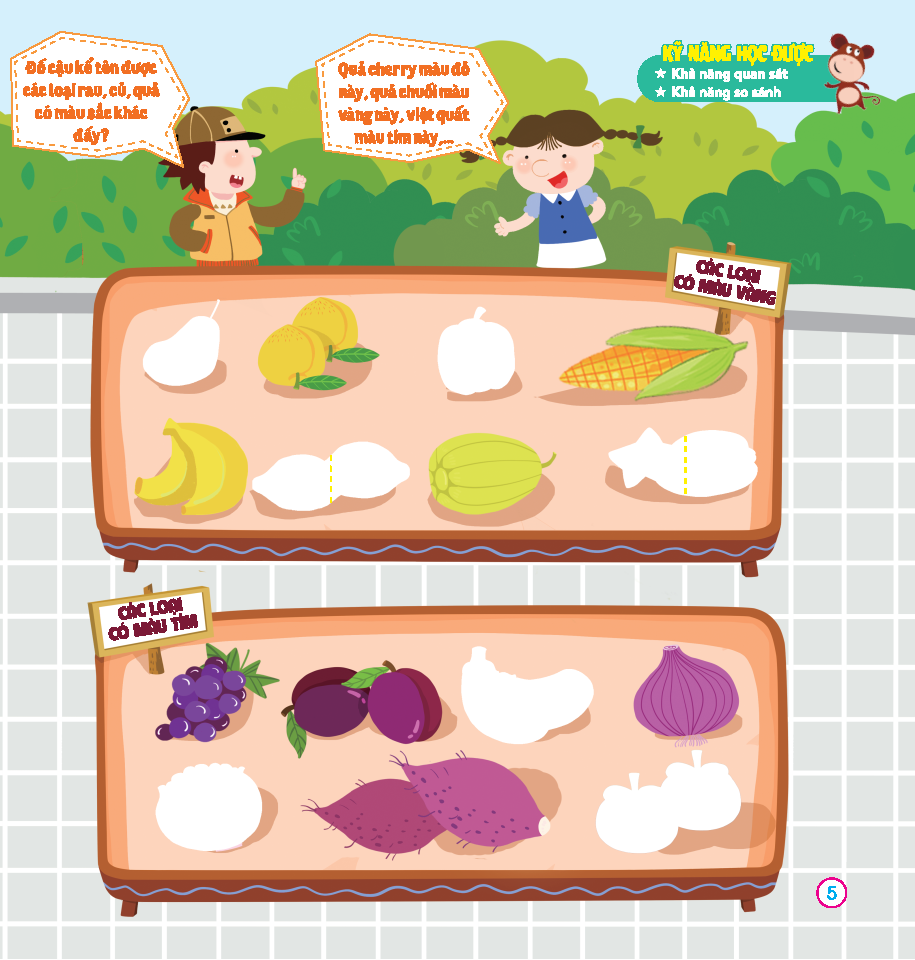 Bộ Hoàn Thiện Kỹ Năng 3-7 Tuổi - Bóc Dán Hình Thông Minh - Rau, Củ, Quả Yummy! - Ảnh 7