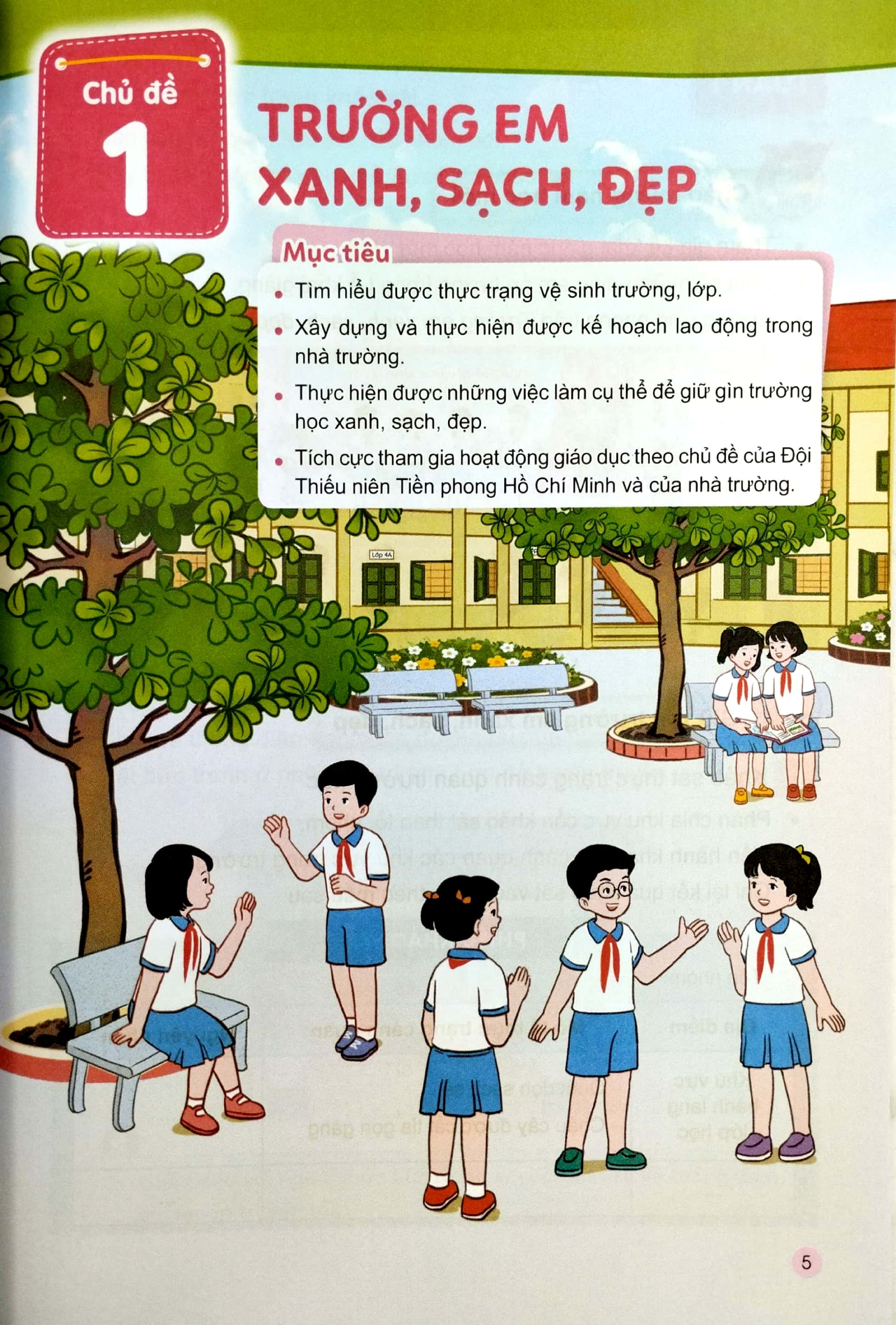 bộ hoạt động trải nghiệm 4 (cánh diều) (chuẩn) - Ảnh 5