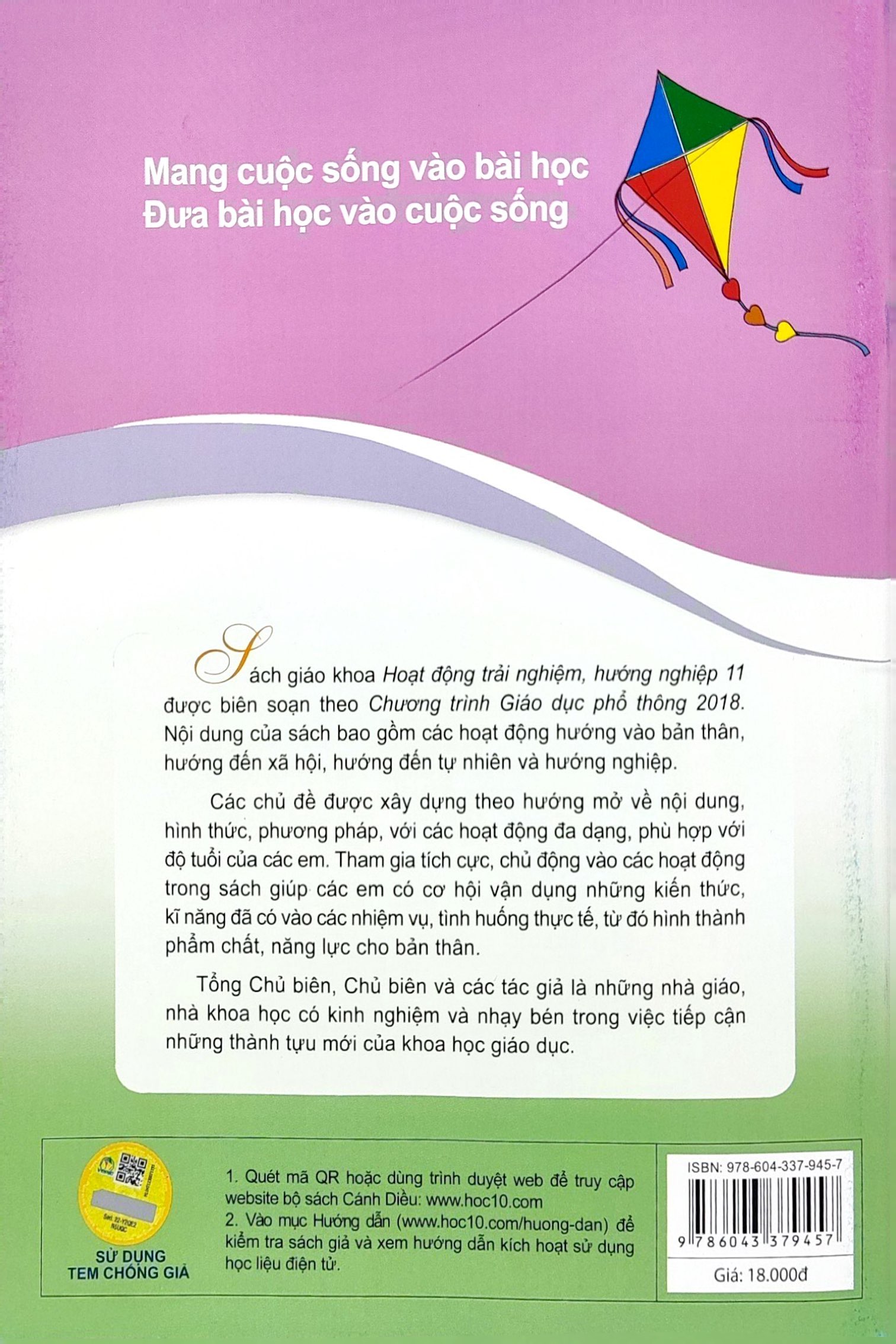 bộ hoạt động trải nghiệm, hướng nghiệp 11 (cánh diều) (chuẩn) - Ảnh 4