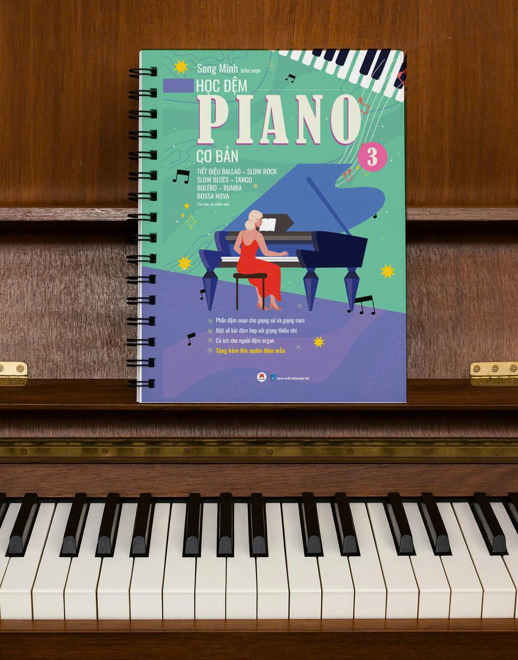 Bộ Học Đệm Piano Cơ Bản - Phần 3 - Tiết Điệu Ballad-Slow Rock-Slow Blues-Bolero-Rumba-Tango-Bossa Nova (Tái Bản 2025) - Ảnh 3