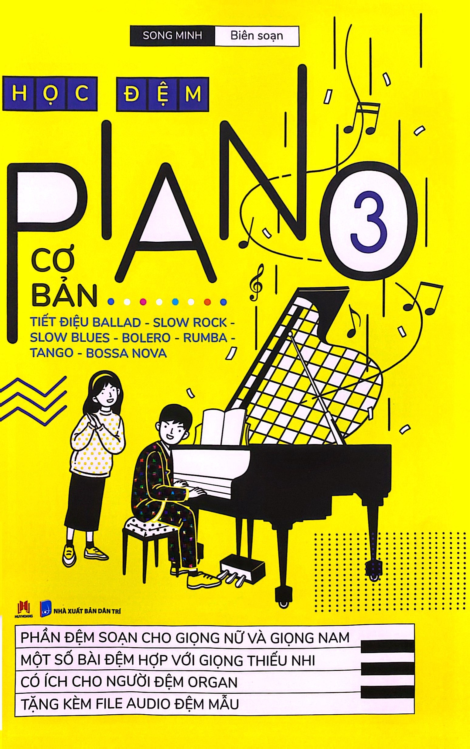 bộ học đệm piano (cơ bản) - tập 3 (tái bản 2020) - Ảnh 2