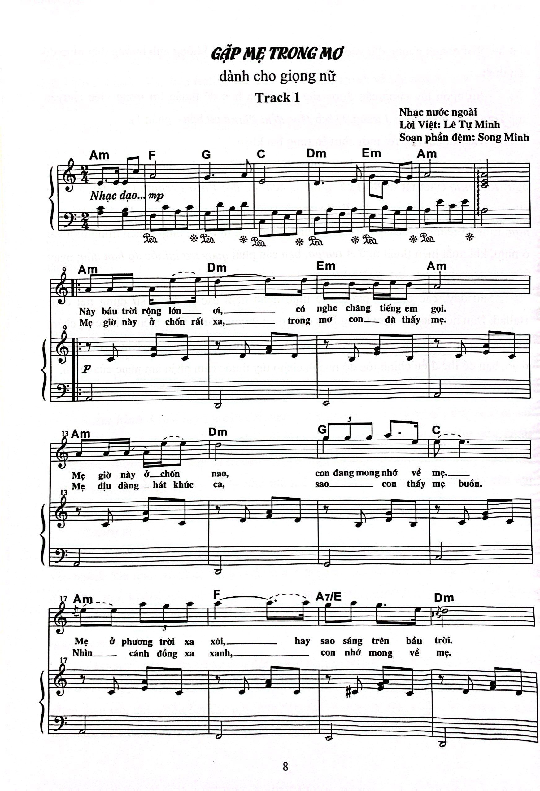 bộ học đệm piano (cơ bản) - tập 3 (tái bản 2020) - Ảnh 6