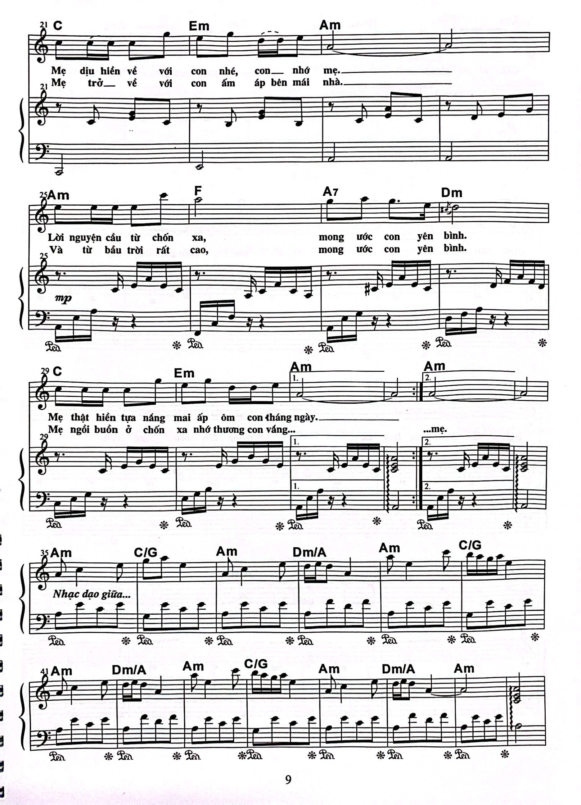 bộ học đệm piano (cơ bản) - tập 3 (tái bản 2020) - Ảnh 7