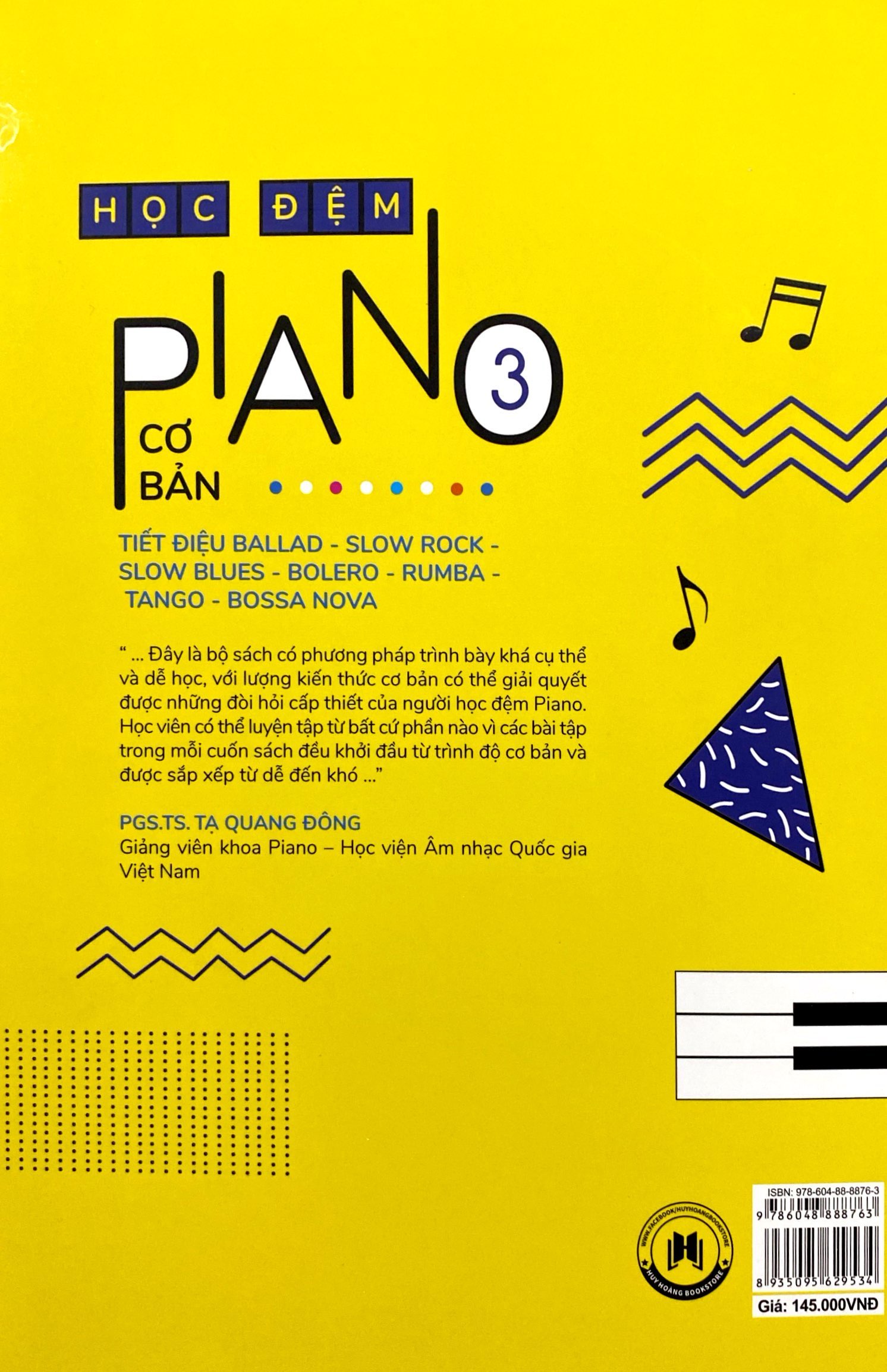 bộ học đệm piano (cơ bản) - tập 3 (tái bản 2020) - Ảnh 8