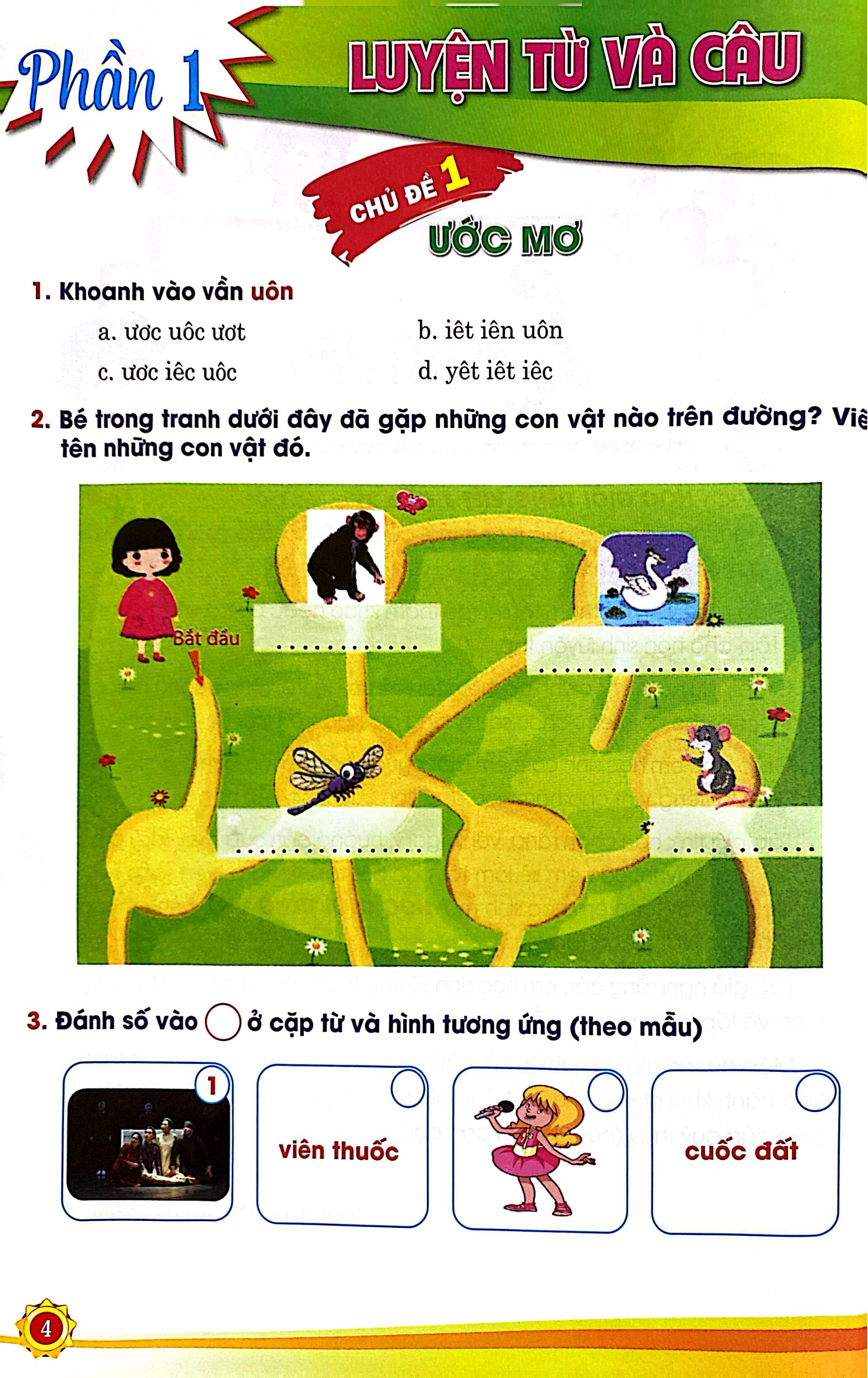 Bo
						
										
										Hoc Gioi Tieng Viet 1 - Tap 2 (Sach Bo Tro, Tang Cuong Bai Tap Cho Hoc Sinh Luyen Tap) - Ảnh 4