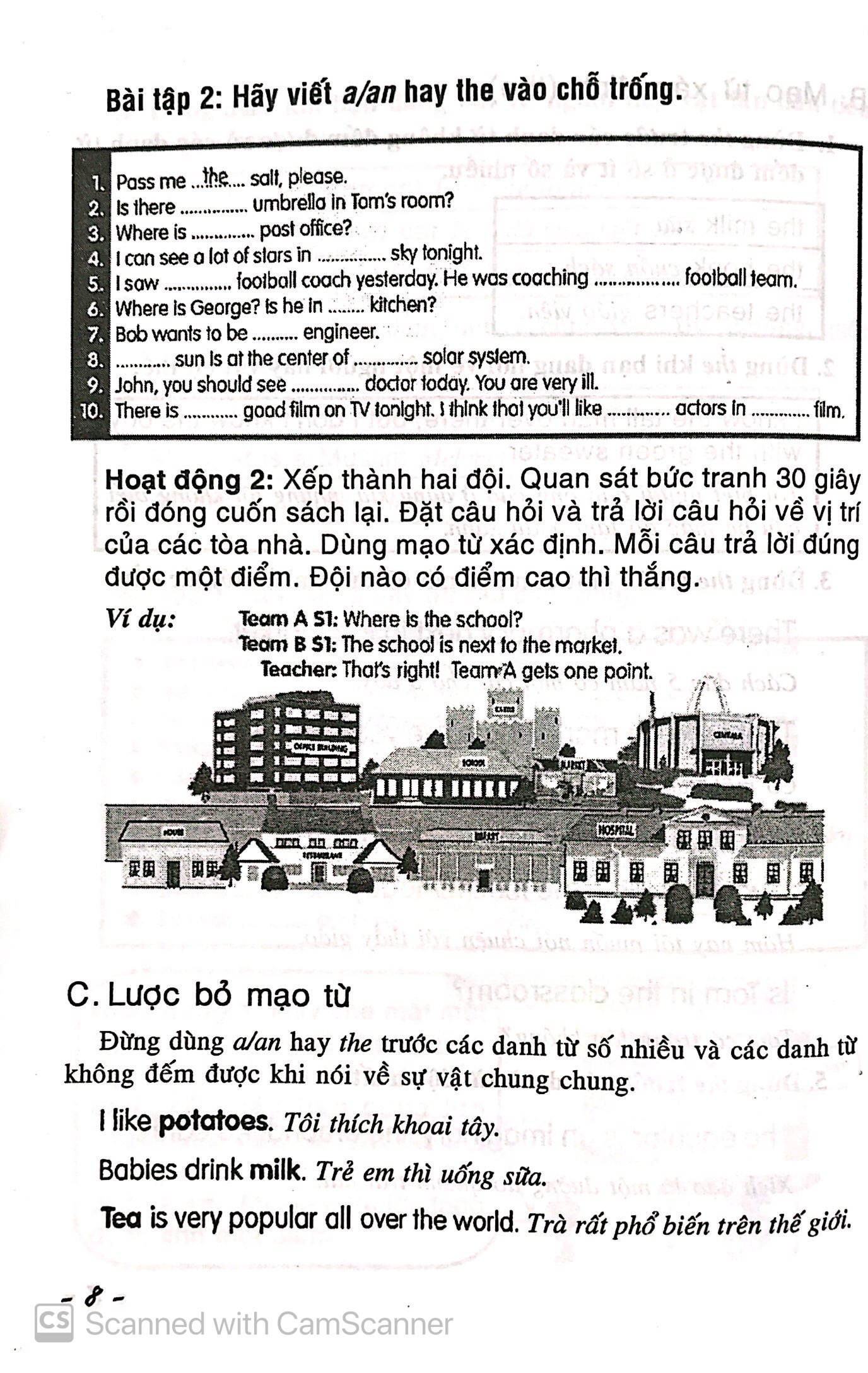 bộ học ngữ pháp tiếng anh vui nhộn qua hình - quyển 2 - Ảnh 7